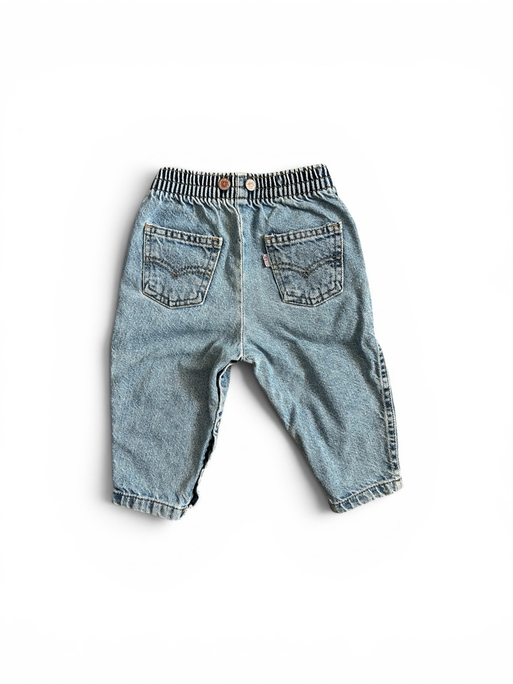 70s VTG 18 Month Levi’s White Tab Star Grommets RARE